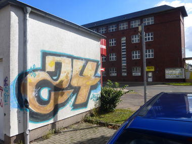 Graffiti Bombing in Magdeburg - Photo by Candyflip - 24, 24er, oo