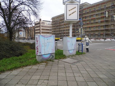 Graffiti Bombing in Magdeburg - Photo by Candyflip - oo, ohoh, magdeburg