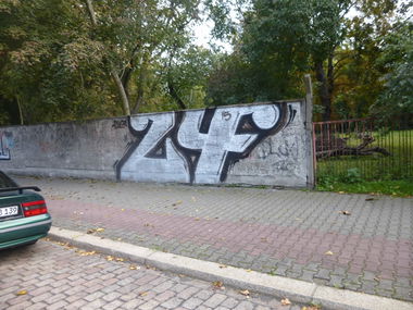 Graffiti Bombing in Magdeburg - Photo by Candyflip - 24, 24er