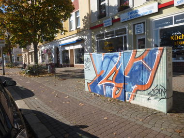 Graffiti Bombing in Magdeburg - Photo by Candyflip - 24, 24er, biest