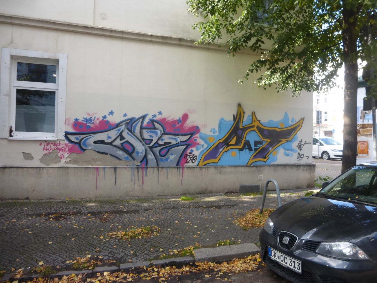 Graffiti Bombing in Magdeburg - Photo by Candyflip - capz, past, sfo