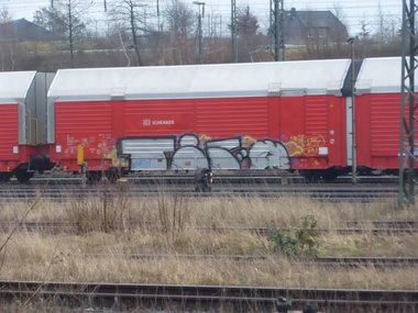 Graffiti Train - Photo by Candyflip