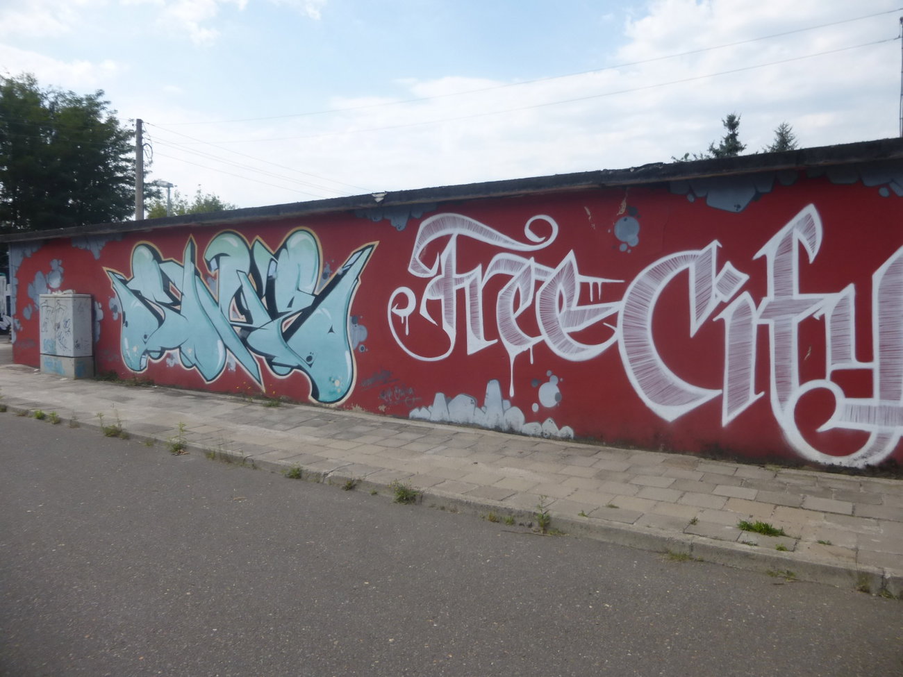 Graffiti Wall in Magdeburg - Photo by Candyflip
