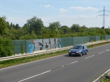 Graffiti Bombing in Helmstedt - Photo by Candyflip - fbn, wolfsburg