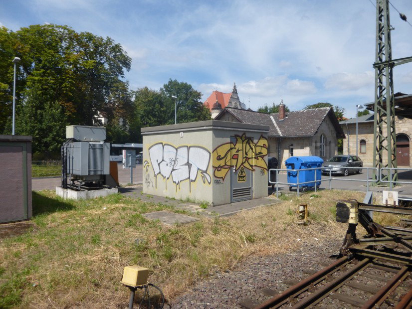 Graffiti Bombing in Helmstedt - Photo by Candyflip - past, capz, sfo (2010)