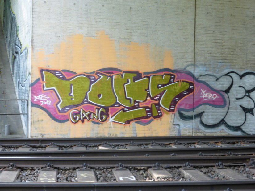 Graffiti Bombing in Königslutter - Photo by Candyflip - doqs, dq (2012)