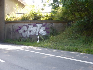 Graffiti Bombing in Mariental - Photo by Candyflip - cdk (2012)