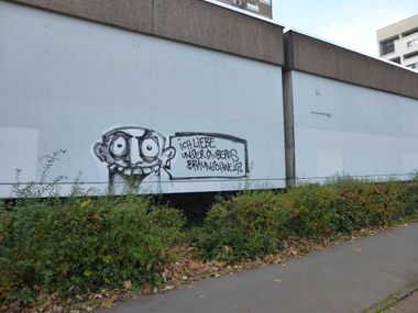 Graffiti Bombing in Brunswick - Photo by Candyflip - braunschweig