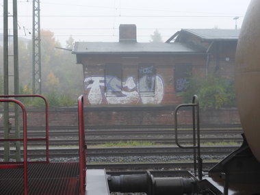 Graffiti Bombing in Helmstedt - Photo by Candyflip - fsu