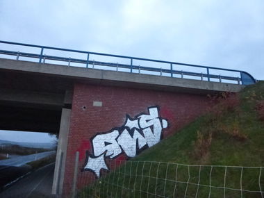 Graffiti Bombing in Cremlingen - Photo by Candyflip - ons, braunschweig