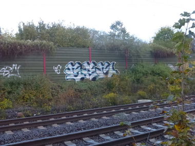 Graffiti Bombing in Cremlingen - Photo by Candyflip - ebc, braunschweig