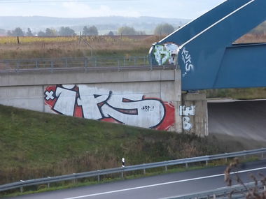 Graffiti Bombing in Cremlingen - Photo by Candyflip - kurs, 481, ips