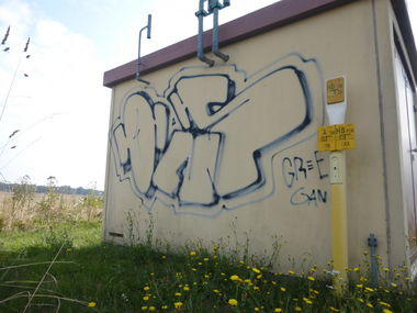 Graffiti Bombing in Königslutter - Photo by Candyflip - ons