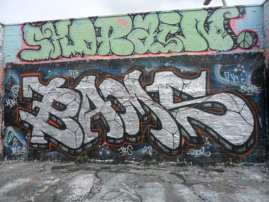 Graffiti Wall in Brunswick - Photo by Candyflip - bams, shorain, braunschweig