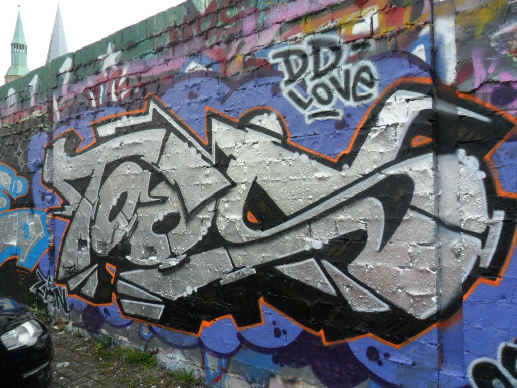 Graffiti Wall in Brunswick - Photo by Candyflip - toos, braunschweig