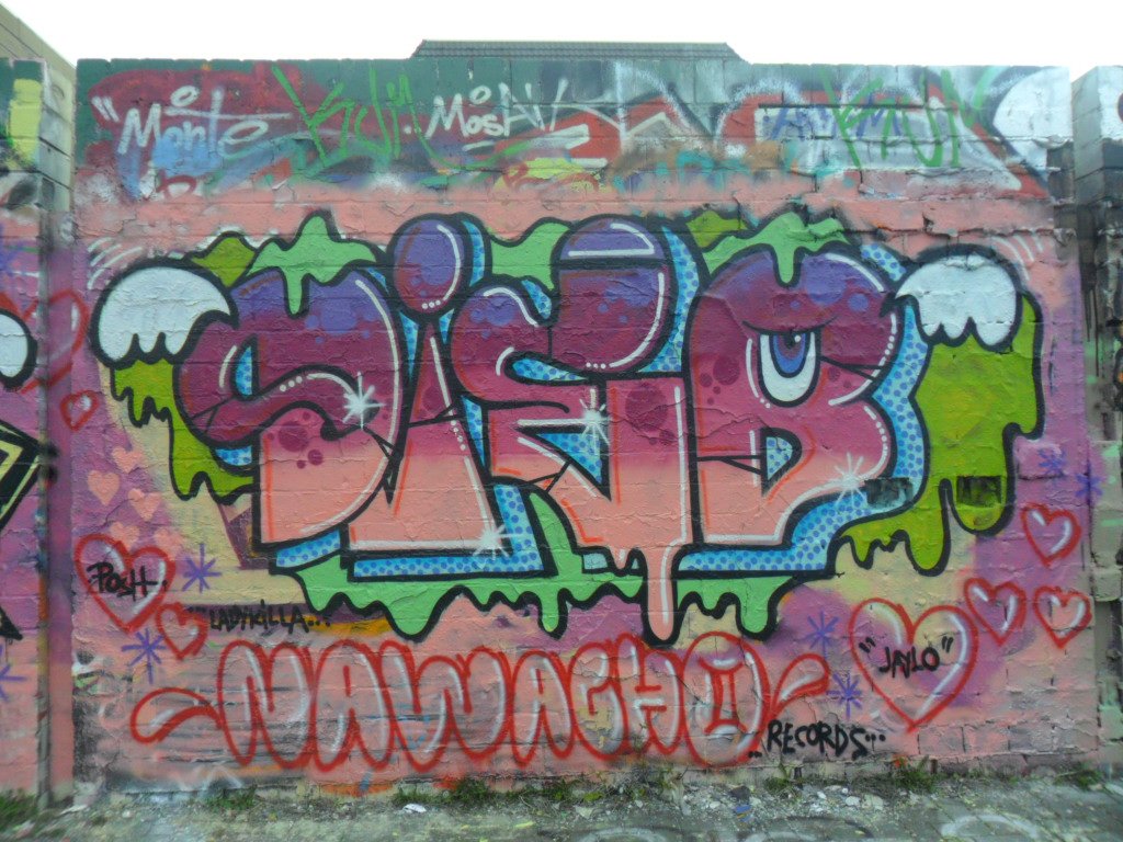 Graffiti Wall in Brunswick - Photo by Candyflip - dieb, braunschweig