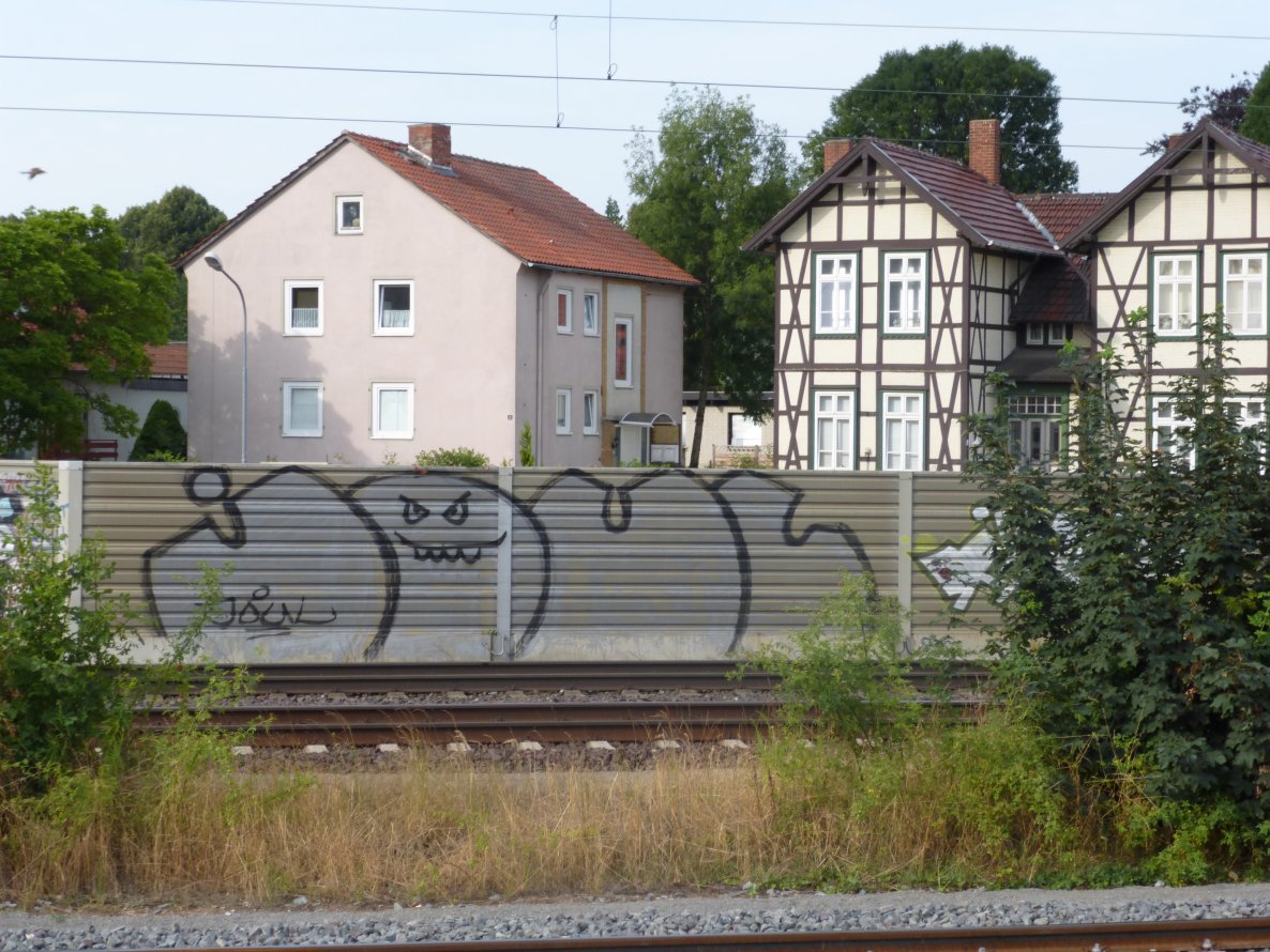Graffiti Bombing in Königslutter - Photo by Candyflip - joul
