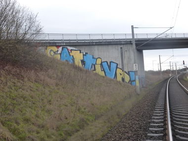 Graffiti Bombing in Cremlingen - Photo by Candyflip - cattiva, cabs, braunschweig