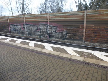 Graffiti Bombing in Cremlingen - Photo by Candyflip - brk, braunschweig