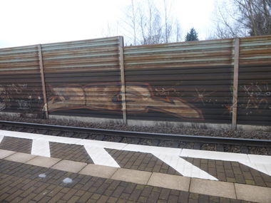 Graffiti Bombing in Cremlingen - Photo by Candyflip - dq, doqs, braunschweig