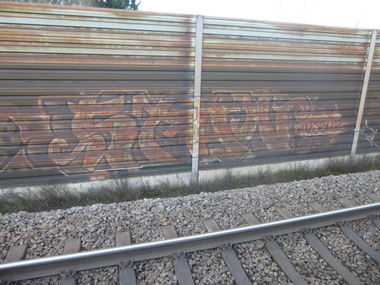 Graffiti Bombing in Cremlingen - Photo by Candyflip - stan, braunschweig