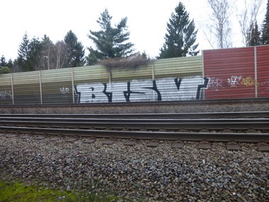 Graffiti Bombing in Cremlingen - Photo by Candyflip - btsv, braunschweig