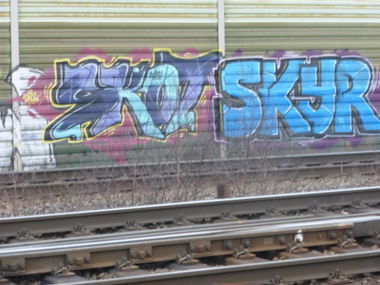 Graffiti Bombing in Cremlingen - Photo by Candyflip - skot, sykr, braunschweig