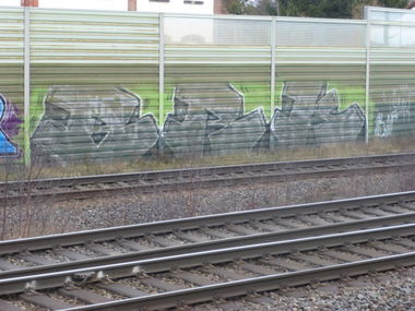 Graffiti Bombing in Cremlingen - Photo by Candyflip - brk, braunschweig