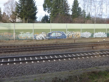 Graffiti Bombing in Cremlingen - Photo by Candyflip - brk, braunschweig