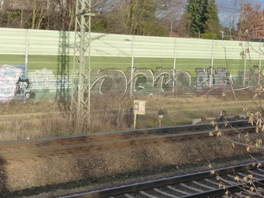 Graffiti Bombing in Cremlingen - Photo by Candyflip - drb, braunschweig