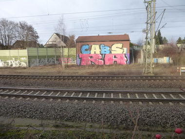 Graffiti Bombing in Cremlingen - Photo by Candyflip - cabs, ra, braunschweig