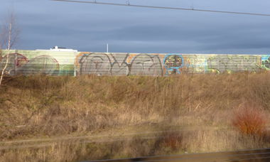 Graffiti Bombing in Cremlingen - Photo by Candyflip - ains, braunschweig