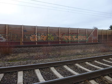 Graffiti Bombing in Cremlingen - Photo by Candyflip - ains, fresh, braunschweig