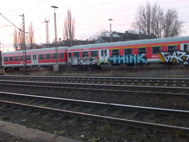 Graffiti Train in Braunschweig - Photo by Candyflip