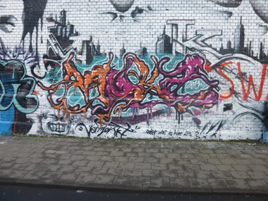 Graffiti Wall in Brunswick - Photo by Candyflip - pokz, braunschweig