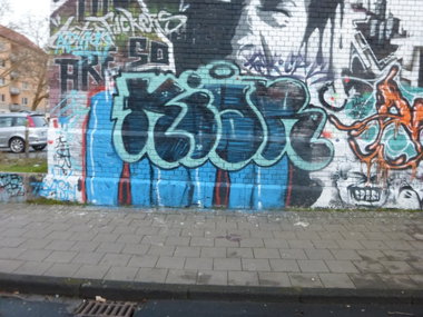 Graffiti Wall in Brunswick - Photo by Candyflip - kiar, braunschweig