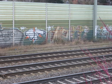 Graffiti Bombing in Cremlingen - Photo by Candyflip - bf, braunschweig