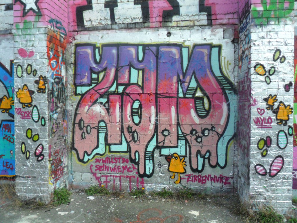 Graffiti Wall in Brunswick - Photo by Candyflip - zam, zampa, sqa