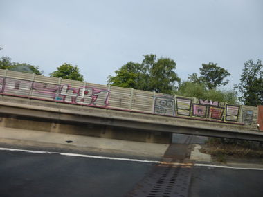 Graffiti Bombing in Brunswick - Photo by Candyflip - 481, sqa, braunschweig