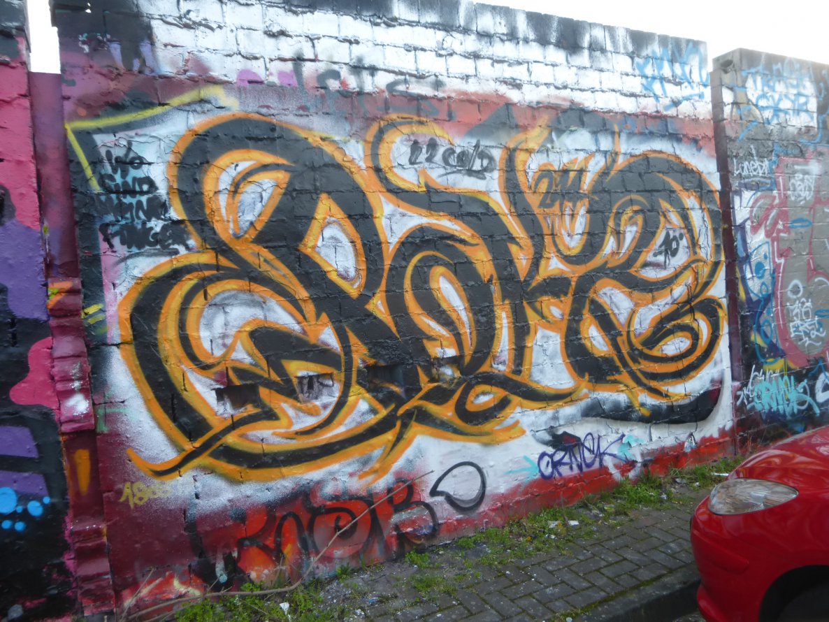 Graffiti Wall in Brunswick - Photo by Candyflip - pokz, braunschweig