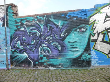 Graffiti Wall in Brunswick - Photo by Candyflip - pokz, braunschweig