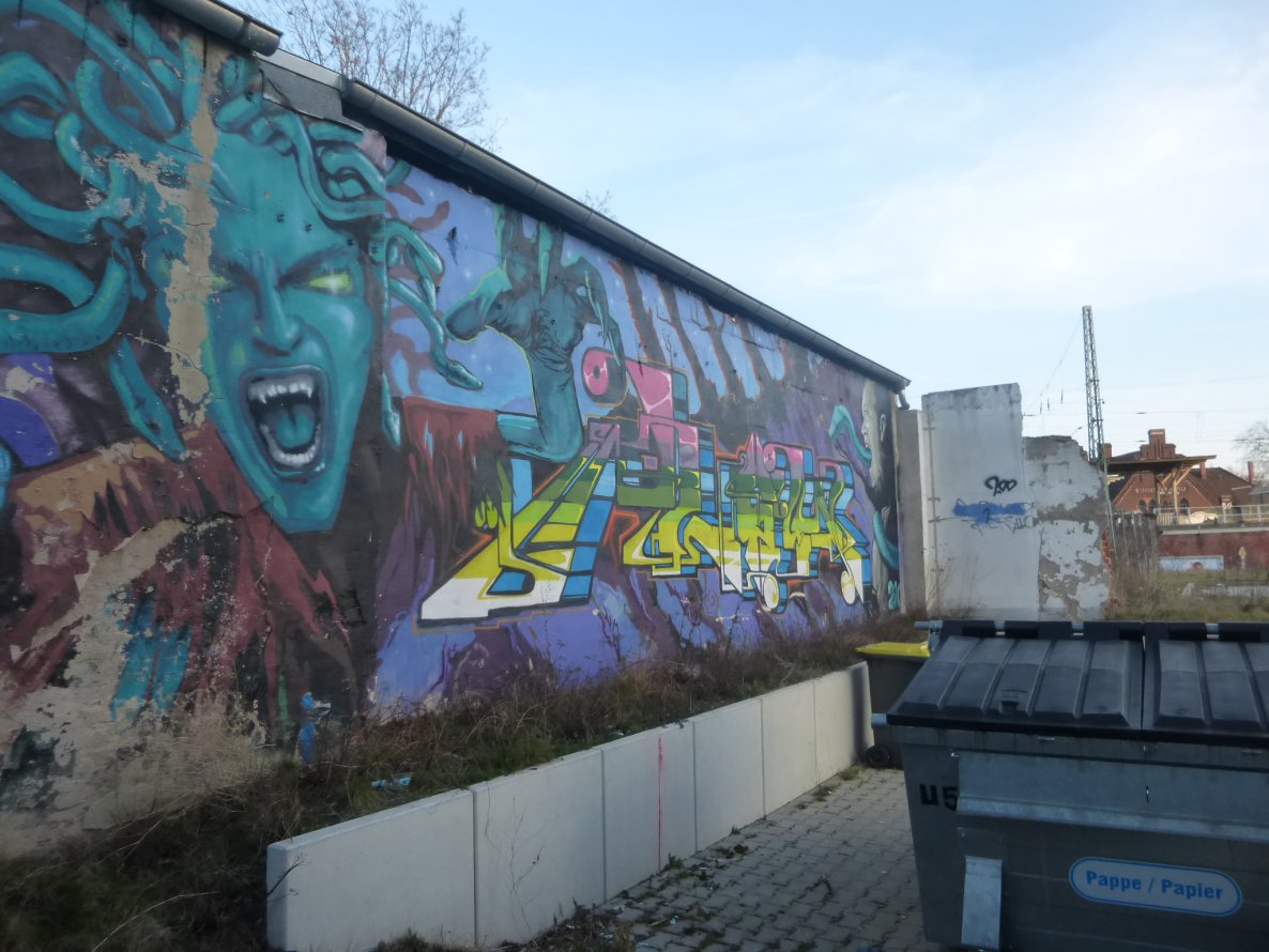 Graffiti Wall in Magdeburg - Photo by Candyflip - magdeburg