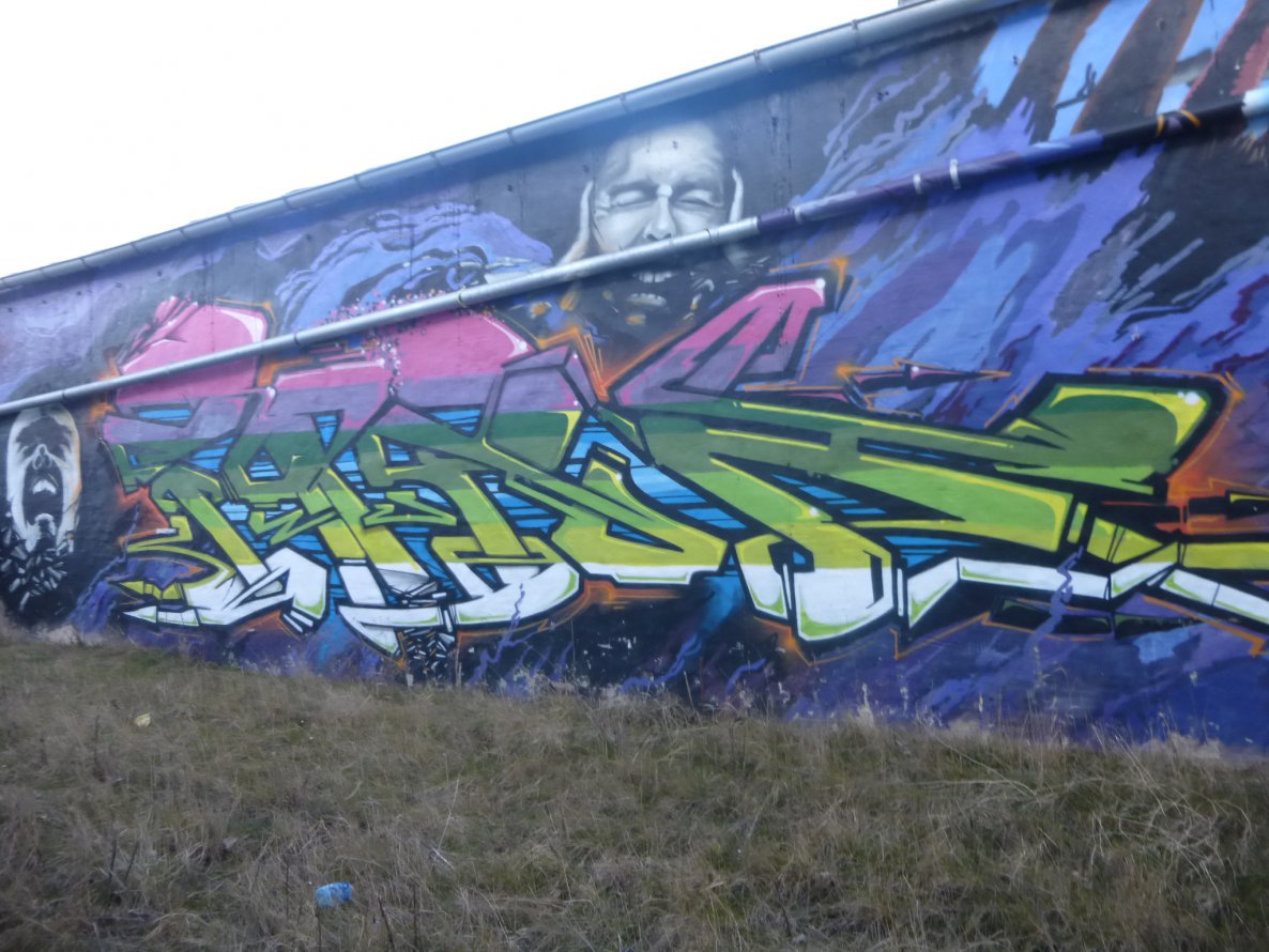 Graffiti Wall in Magdeburg - Photo by Candyflip - magdeburg