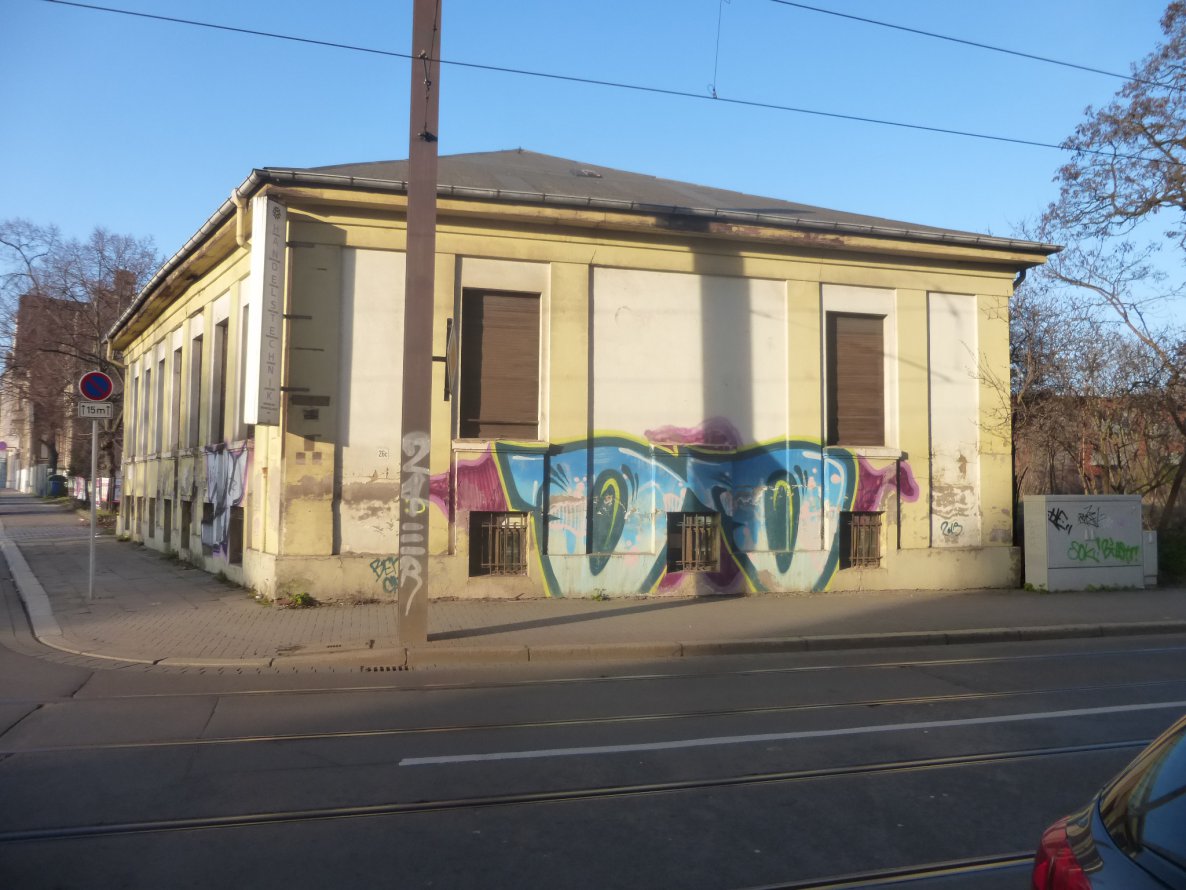 Graffiti Bombing in Magdeburg - Photo by Candyflip - ohoh, oo, magdeburg