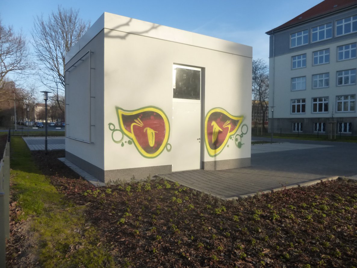 Graffiti Bombing in Magdeburg - Photo by Candyflip - oo, ohoh, magdeburg