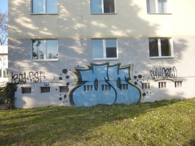 Graffiti Bombing in Magdeburg - Photo by Candyflip - oo, ohoh, boy