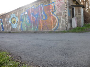 Graffiti Bombing in Magdeburg - Photo by Candyflip - oo, ohoh, magdeburg