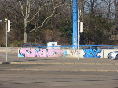 Graffiti Bombing in Magdeburg - Photo by Candyflip - süd, 24, magdeburg