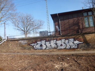 Graffiti Bombing in Magdeburg - Photo by Candyflip - oo, ohoh, magdeburg