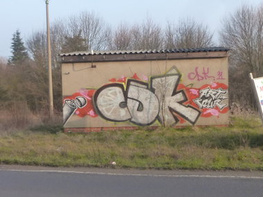 Graffiti Bombing in Weferlingen - Photo by Candyflip - cdk